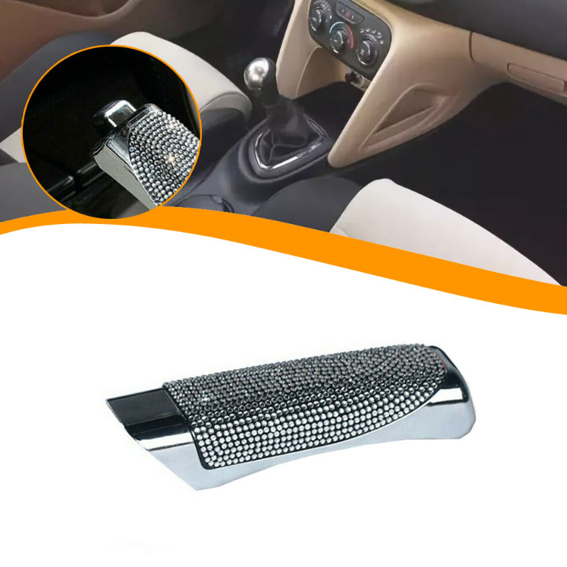 Diamond Styling Carcasa frana de mana masina Interior Gear Frana de mana Capac Protector Bling Universal Car Decor Accesorii Cadou