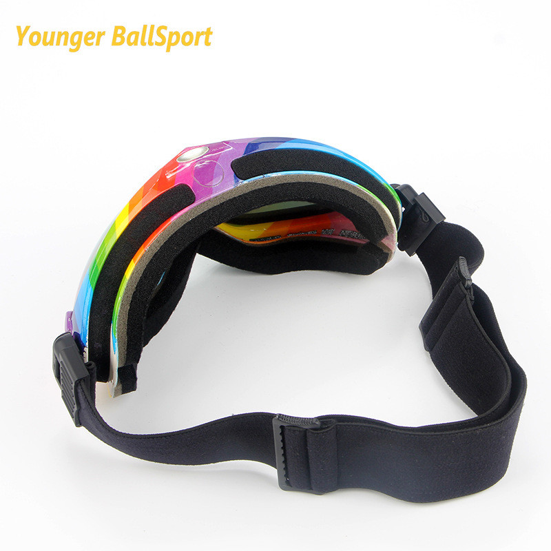 Ochelari de schi profesioniști, suprafață sferică, anti-aburire, colorați, ochelari de schi, ochelari de alpinism, ochelari de sport, sport de iarnă