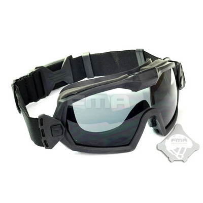 Regulator FMA Versiune actualizată Ochelari de protecție cu ochelari ventilator Protecție tactică a ochilor de ciclism pentru îndemânare și ciclism Paintball
