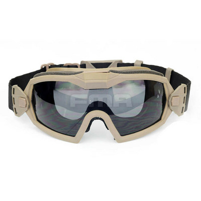 Regulator FMA Versiune actualizată Ochelari de protecție cu ochelari ventilator Protecție tactică a ochilor de ciclism pentru îndemânare și ciclism Paintball