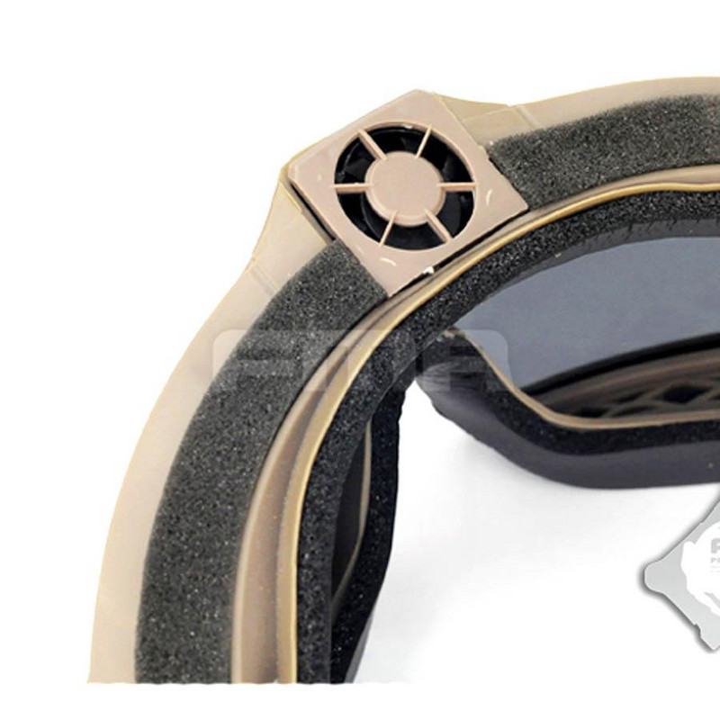 Regulator FMA Versiune actualizată Ochelari de protecție cu ochelari ventilator Protecție tactică a ochilor de ciclism pentru îndemânare și ciclism Paintball