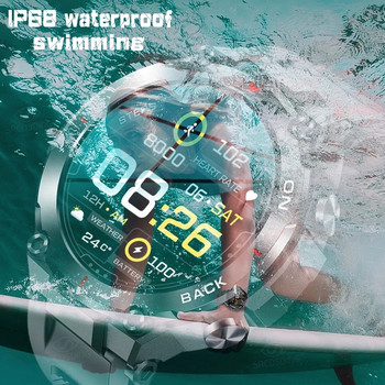 2023 Нов GPS смарт часовник Спортна фитнес гривна Напомняне за повикване Сърдечен ритъм IP68 Водоустойчив смарт часовник за мъже Android IOS Часовник