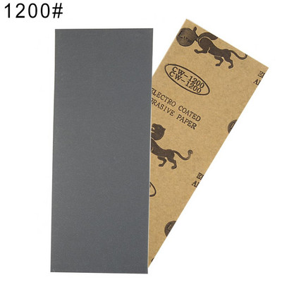 Hârtie șmirghel pentru automobile pentru automobile Foi de șmirghel umed uscat 400/600/800/1000/1200/1500/2000/2500 Slefuire metal și lustruire auto