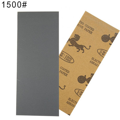 Hârtie șmirghel pentru automobile pentru automobile Foi de șmirghel umed uscat 400/600/800/1000/1200/1500/2000/2500 Slefuire metal și lustruire auto