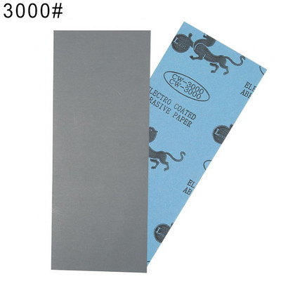Hârtie șmirghel pentru automobile pentru automobile Foi de șmirghel umed uscat 400/600/800/1000/1200/1500/2000/2500 Slefuire metal și lustruire auto