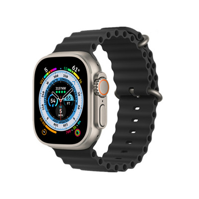Naujas išmanusis laikrodis Ultra 8 NFC GPS takelis, 49 mm vyriškas moteriškas išmanusis laikrodis, 8 serijos termometras BluetoothCall vandeniui atsparus sportas, skirtas Apple