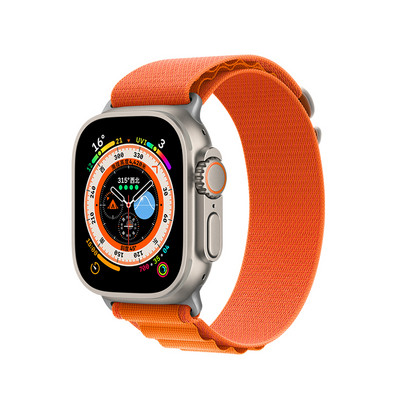 Naujas išmanusis laikrodis Ultra 8 NFC GPS takelis, 49 mm vyriškas moteriškas išmanusis laikrodis, 8 serijos termometras BluetoothCall vandeniui atsparus sportas, skirtas Apple