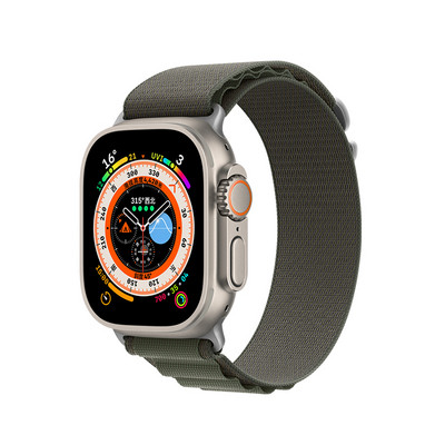 Naujas išmanusis laikrodis Ultra 8 NFC GPS takelis, 49 mm vyriškas moteriškas išmanusis laikrodis, 8 serijos termometras BluetoothCall vandeniui atsparus sportas, skirtas Apple