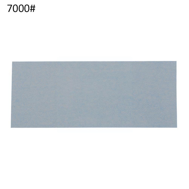 30g Märgkuivad liivapaberilehed Lehtede viimistlustööriist Plastikust Rakendused Silikooniga kaetud karbiidist elektropoleerimisvesi M7I6
