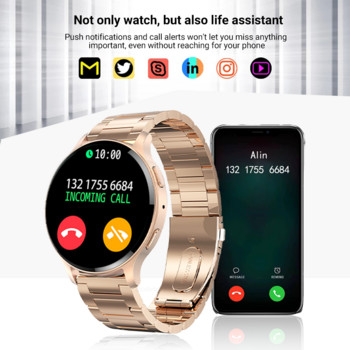 2023 Нов смарт часовник Women Health Fitness Tracker HD Voice Calling Sport Watches Men Blood Perssure Smartwatch за Huawei Xiaomi