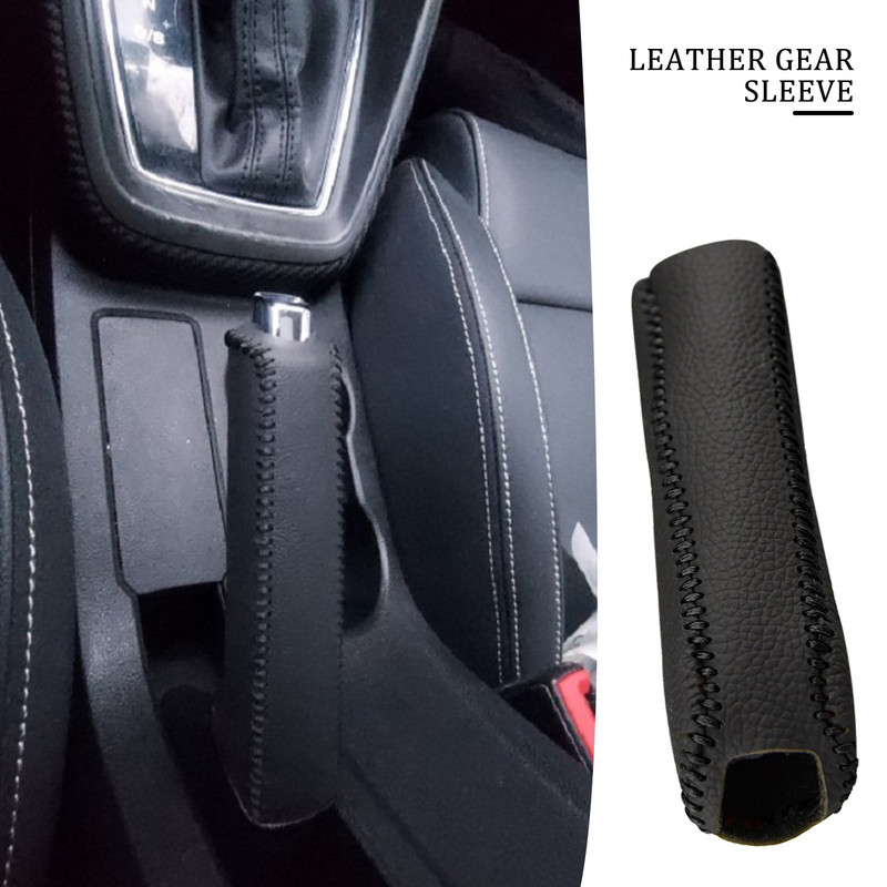 Käsitsi õmblemine Nahkkäigud Käsipiduri kate Auto sisetarvikud Kia K2 2011 2012 2013 2014 2015 2016 käepideme ümbris