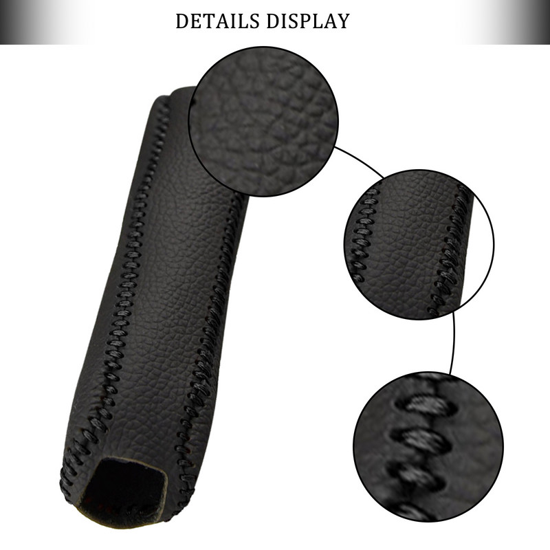 Käsitsi õmblemine Nahkkäigud Käsipiduri kate Auto sisetarvikud Kia K2 2011 2012 2013 2014 2015 2016 käepideme ümbris