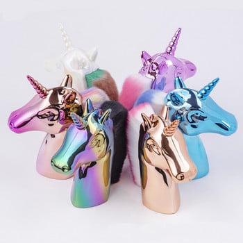 Unicorn Nail Dust Brush Colorful Nail Paint Gel Dust Cleaning Brushes UV Gel Powder Glitter Removal Pen Nail Nail Tools