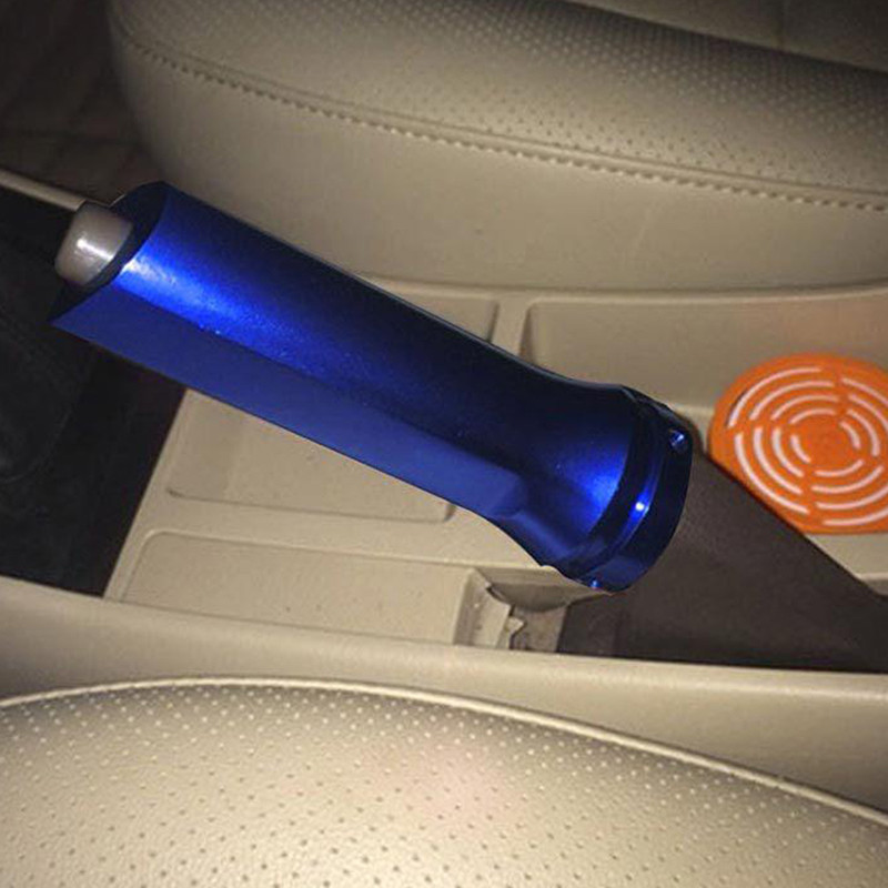 1 buc. Mâner universal pentru mașină, parcare de urgență, manșon de frână de mână din aluminiu, capac de protecție pentru mână.