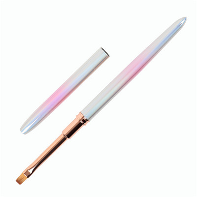 1 buc. perie pentru arta unghiilor cu gradient pentru instrument de salon de manichiură, desen pentru pictura profesională, stilou de extensie cu gel UV, perii pentru unghii