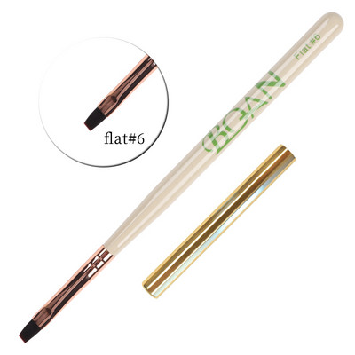 BQAN Perie de unghii cu gradient acrilic UV Gel extensie Pen Oja Pictura Perie de desen Liner Perie de unghii Perie de gel pentru manichiura