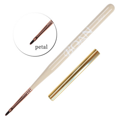 BQAN Perie de unghii cu gradient acrilic UV Gel extensie Pen Oja Pictura Perie de desen Liner Perie de unghii Perie de gel pentru manichiura