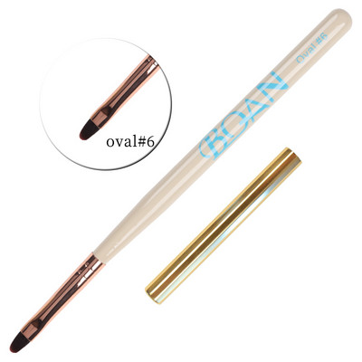 BQAN Perie de unghii cu gradient acrilic UV Gel extensie Pen Oja Pictura Perie de desen Liner Perie de unghii Perie de gel pentru manichiura