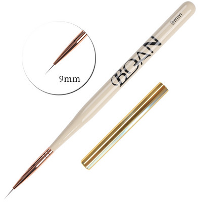BQAN Perie de unghii cu gradient acrilic UV Gel extensie Pen Oja Pictura Perie de desen Liner Perie de unghii Perie de gel pentru manichiura