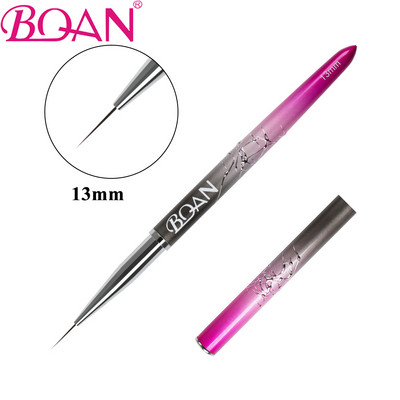 BQAN Perie de unghii cu gradient acrilic UV Gel extensie Pen Oja Pictura Perie de desen Liner Perie de unghii Perie de gel pentru manichiura
