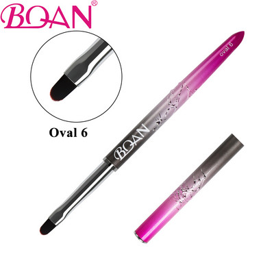 BQAN Perie de unghii cu gradient acrilic UV Gel extensie Pen Oja Pictura Perie de desen Liner Perie de unghii Perie de gel pentru manichiura