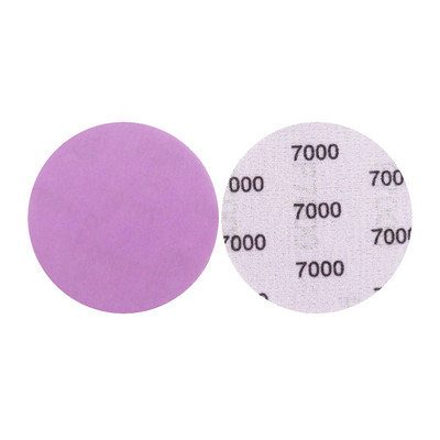 Disc de șmirghel roată de lustruit de 3 inci Accesorii pentru prelucrarea lemnului cu cârlig și buclă pentru instrumente rotative de șlefuit Instrument de șlefuit