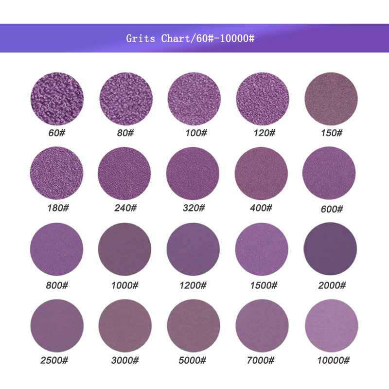 Disc de șmirghel roată de lustruit de 3 inci Accesorii pentru prelucrarea lemnului cu cârlig și buclă pentru instrumente rotative de șlefuit Instrument de șlefuit