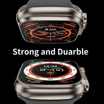 Smart Watch 8 Ultra Apple Watch Ultra IWO Watch Ultra NFC Smartwatch Series 8 Bluetooth Call 2,08 ιντσών ασύρματο ρολόι γυμναστικής