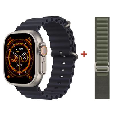 Smart Watch 8 Ultra Apple Watch Ultra IWO Watch Ultra NFC Smartwatch Series 8 Bluetooth Call 2,08 colio belaidis kūno rengybos laikrodis
