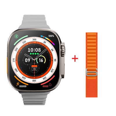 Smart Watch 8 Ultra Apple Watch Ultra IWO Watch Ultra NFC Smartwatch Series 8 Bluetooth Call 2,08 colio belaidis kūno rengybos laikrodis