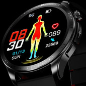 2023 Uus IP68 veekindel EKG PPG mitteinvasiivne vere glükoosisisaldus vere hapnikusisaldus südame löögisagedus vererõhu J Tervise jälgimine nutikell