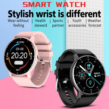 P-LUXURY 2023 Νέο Smartwatch Εξαιρετικά λεπτή οθόνη HD Fitness Άσκηση Παρακολούθηση καρδιακού ρυθμού ύπνου Έξυπνο ρολόι μόδας για άνδρες και γυναίκες