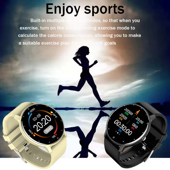 P-LUXURY 2023 Νέο Smartwatch Εξαιρετικά λεπτή οθόνη HD Fitness Άσκηση Παρακολούθηση καρδιακού ρυθμού ύπνου Έξυπνο ρολόι μόδας για άνδρες και γυναίκες