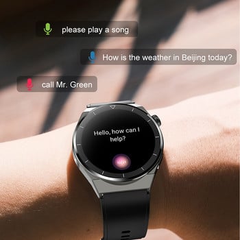 2023 Нов мъжки смарт часовник с AMOLED екран Bluetooth часовник за повикване IP67 Водоустойчив спортен фитнес часовник за Android IOS Смарт часовник мъжки