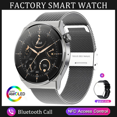 2023 Νέο AMOLED Screen Men Smart Watch Bluetooth Call Watch IP67 Αδιάβροχο αθλητικό ρολόι γυμναστικής για Android IOS Smart Watch Men