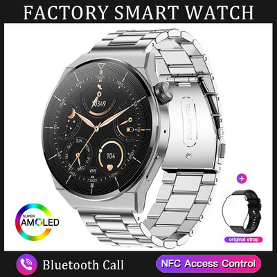 2023 Νέο AMOLED Screen Men Smart Watch Bluetooth Call Watch IP67 Αδιάβροχο αθλητικό ρολόι γυμναστικής για Android IOS Smart Watch Men