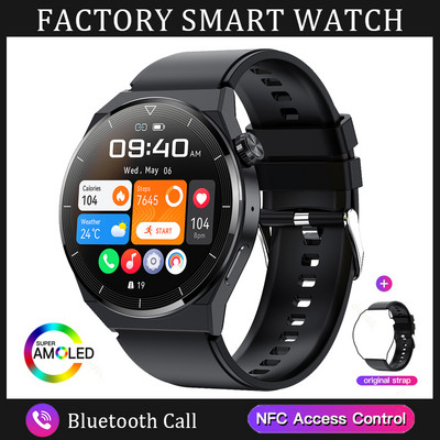 2023 Νέο AMOLED Screen Men Smart Watch Bluetooth Call Watch IP67 Αδιάβροχο αθλητικό ρολόι γυμναστικής για Android IOS Smart Watch Men