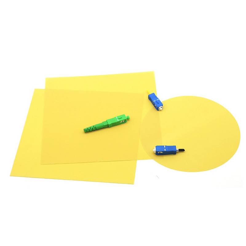 Film de lustruit diamantat ATsafepro Hârtie de lustruit pentru leparea cablului/cablu din fibră optică 50 buc/cutie 127mm Disc 5''