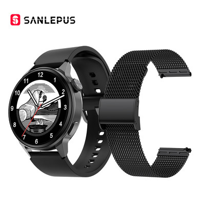 Ceas inteligent NFC 2023 Ceas inteligent pentru bărbați, femei, control acces la ușă, apeluri Bluetooth, brățară de fitness, urmărire de mișcare GPS