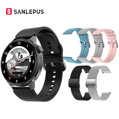 Ceas inteligent NFC 2023 Ceas inteligent pentru bărbați, femei, control acces la ușă, apeluri Bluetooth, brățară de fitness, urmărire de mișcare GPS