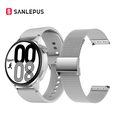 Ceas inteligent NFC 2023 Ceas inteligent pentru bărbați, femei, control acces la ușă, apeluri Bluetooth, brățară de fitness, urmărire de mișcare GPS