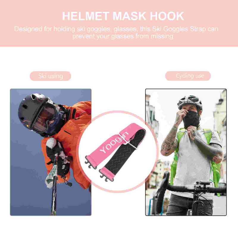 Szíj Szemüveg Sísport Rugalmas Biztonság Multifunkcionális síelés csere Praktikus hordozható kellékek Kötélrétegű szemüveg