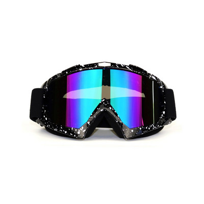 Ochelari de protecție pentru motocicletă Oglindă de motocross anti-vânt Ochelari anti-alunecare Prevenirea nisipului pentru motociclete Lentile colorate Ochelari de curse