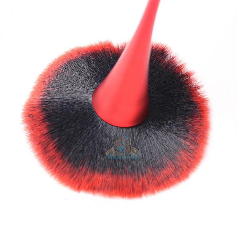 Pensula pentru praf pentru arta unghiilor Pudra din aur roz Pudră Praf Curățare Pensule pentru machiaj Gel Unghii Accesorii Instrumente