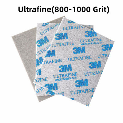 1 τεμ. Softback Sanding Sponge Foam Pads 4-1/2" X 5-1/2" Grinding Polishing Sandpaper Abrasive Super Ultra Microfine for 3M