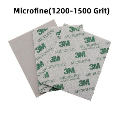 1 τεμ. Softback Sanding Sponge Foam Pads 4-1/2" X 5-1/2" Grinding Polishing Sandpaper Abrasive Super Ultra Microfine for 3M