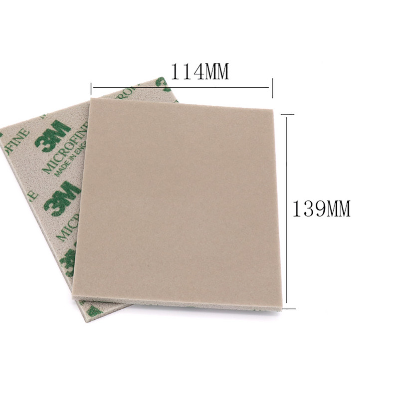 1 τεμ. Softback Sanding Sponge Foam Pads 4-1/2" X 5-1/2" Grinding Polishing Sandpaper Abrasive Super Ultra Microfine for 3M