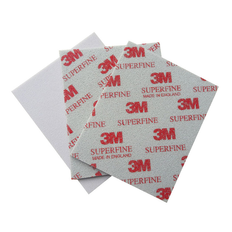 1 τεμ. Softback Sanding Sponge Foam Pads 4-1/2" X 5-1/2" Grinding Polishing Sandpaper Abrasive Super Ultra Microfine for 3M
