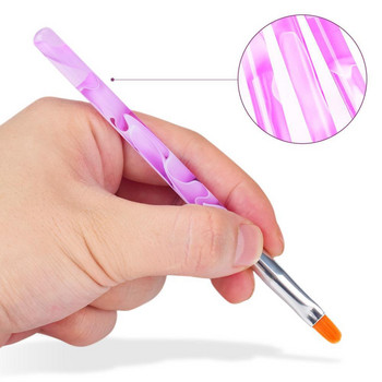 Σετ βούρτσες ζωγραφικής UV Gel Διακόσμηση νυχιών Στυλό με κουκκίδες για συμβουλές νυχιών Σχέδιο μανικιούρ Nail Art Drawing Liner Brushes