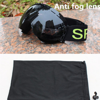 Strat de ochelari de schi cu lentile mari UV400 anti-ceata ochelari de masca de schi mari ochelari de soare schi barbati femei snowboard